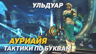 АУРИАЙЯ КОШАТНИЦА УЛЬДУАР ТАКТИКА PTR WOTLK CLASSIC