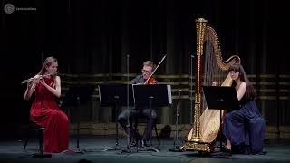 Erzsébet Jenei plays Debussy: Sonata for flute, viola and harp