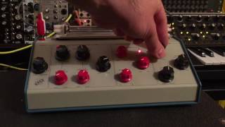 Knas Ekdahl Moisturizer reverb / filter demo with Moog Sub 37