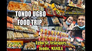 PHILIPPINES BEST FOOD TRIP 2022 -  UGBO st. TONDO Manila