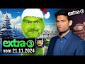 Der Grinch, der die Ampel stahl: Wahlkampf auf dem Weihnachtsmarkt | extra 3 vom 21.11.2024 · Teil 1