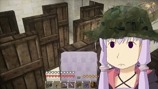 【Minecraft】ゲリラクラフト 周囲に防衛線を築き地雷を張り巡らせるんだ part12