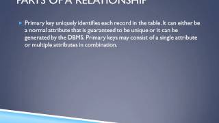 Chapter 7 Databases: Normalization and Relational Databases