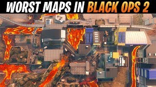 Top 10 WORST Black Ops 2 Maps in COD HISTORY | Chaos