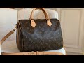 LOUIS VUITTON SPEEDY B 30 what fits + Mod shots.