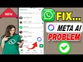 How to Remove Meta AI from WhatsApp | Turn Off AI Chat in WhatsApp 2025 Update