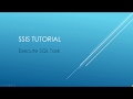 SSIS Tutorial - Execute SQL Task