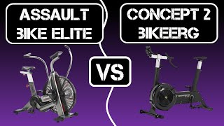 Doctor reviews: Assault Bike Elite vs Concept 2 BikeErg