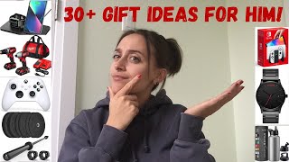 30+ GIFT IDEAS FOR HIM! WHAT GUYS REALLY WANT