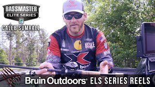 Elite Pro, Caleb Sumrall, on the Bruin ELS Series Reel