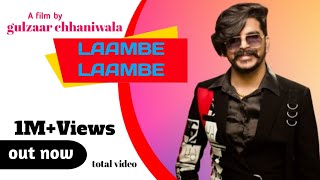 gulzaar chhaniwala: Laambe Laambe (Official Lyrical) | New Hariyanvi Song |  Hariyanvi Songs 2024
