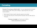 mit capd s career toolkit crafting an effective resume