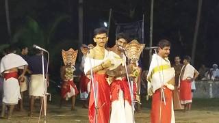 #പഞ്ചയക്ഷികാപ്പോലി_PanchaEkshiKolam_2019  / #Kappoli / #Meenabharani_Padayani