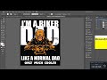 i m a biker dad advanced t shirt design adobe illustrator