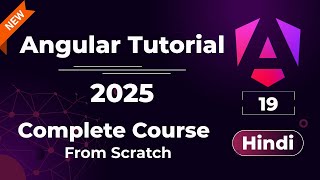 Angular complete tutorial in Hindi 2025 | Angular Full Course Hindi 🎯