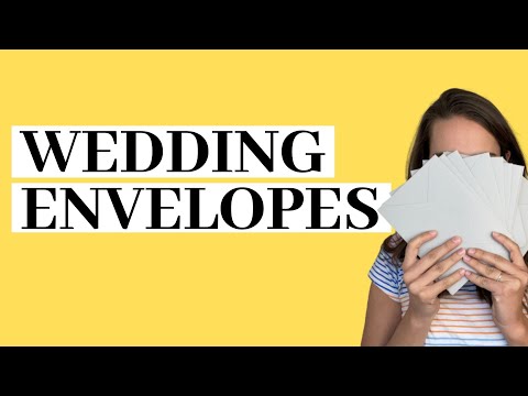 What goes on inner envelope for wedding invites?