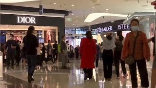 China's luxury shoppers free to travel, but many buy locally