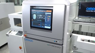 OMRON VP9000 SPI Automated 3D Solder Paste Inspection Machine