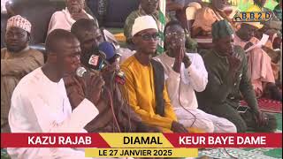 ( P 1) CÉRÉMONIE OFFICIELLE KAZU RAJAB 2025  DIAMAL KEUR BAYE DAME CISSÉ LE 27 JANVIER 2025