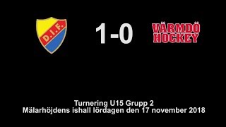 20181117 DIF-VHC 1-0. Målet