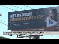 Why there is a billboard advertising California abortion services in SC