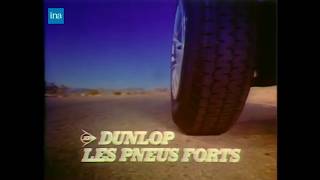 DUNLOP SP4 long mileage in all conditions 30-second commercial (France, 1981)