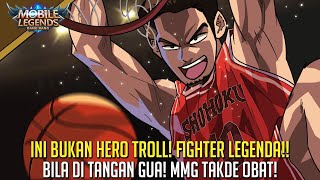 DULU GUA SGT DITAKUTI KETIKA PAKAI HERO NI! SEKALI SLAM DUNK JADI AYAM PENYEK! TERLALU GILA!