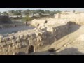 The Roman amphitheater of the city of Eleutheropolis (Bet Guvrin Israel)