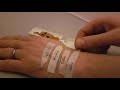 A quick test on adhesives for attaching wearables to the skin