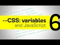 CSS Variables - manipulating them with JavaScript