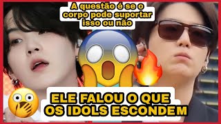 YOONGI EXPÔS TUDO O QUE OS IDOLS ESCONDEM E TEM MEDO DE FALAR E OS FÃS DE KPOP FICARAM IMPACTADOS 😱🔥