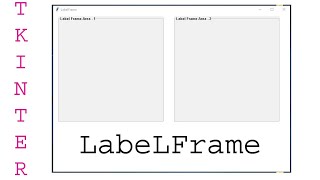 LabelFrame Widget Tkinter
