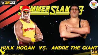 FULL MATCH - Hulk Hogan vs. Andre the Giant - WWE Championship Match: Summerslam: WWE 2K23