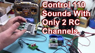 R2-D2 Sound System - Easy RC control method with lots of sounds.