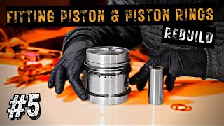 Fitting Piston & Piston Rings to a Ferguson 23c Engine