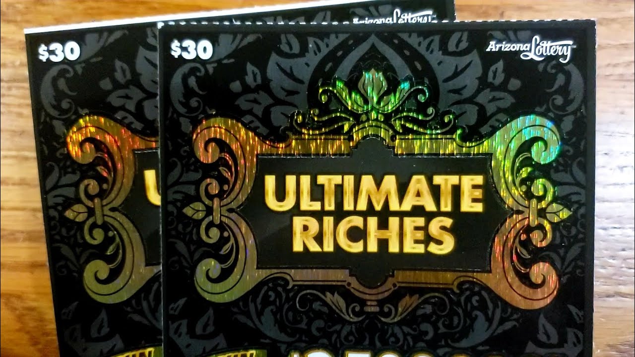 ARIZONA LOTTERY-- ULTIMATE RICHES TICKET'S! - YouTube