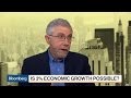 Economist Paul Krugman Doesn't See Return to 3% Growth