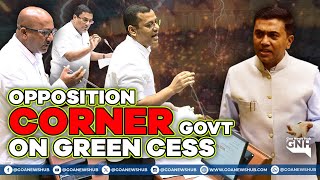 OPPOSITION CORNER GOVT ON GREEN CESS