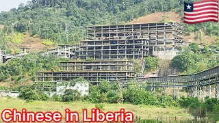 See what these Chinese are doing in Liberia bong mines || mage factory being built for mining