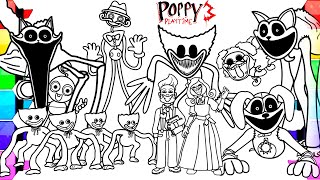 Poppy Playtime Chapter 3 Coloring Pages / How to Color New Bosses and Monsters from Poppy Playtime 3