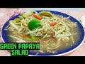 Thai green papaya salad || yummy Somtam