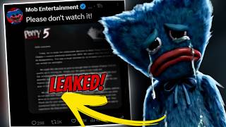 Poppy Playtime Chapter 5 - BIGGEST LEAK (Don't Watch it)- Confirmed by Mob