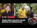 Puan Maharani Bertemu dengan Airlangga Hartarto Ini yang Dibahas | Kabar Petang tvOne