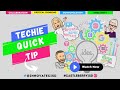 Techie Quick Tip #5 Bookmarks Bar