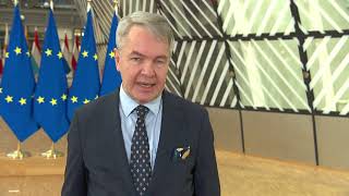 Pekka Haavisto, Minister for Foreign Affairs of Finland eudebates Navany case in Russia and Ethiopia