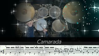 【吹奏楽】Camarada (Drum Cover) ドラム