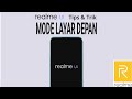 CARA MENGUBAH MODE LAYAR DEPAN DI HP REALME (MENU UTAMA)