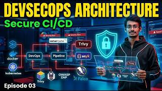 Episode 03 | DevSecOps Architecture Explained | DevSecOps Pipeline (SonarQube, Trivy, Snyk, ZAP)
