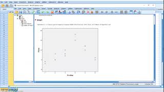 Measuring curlinear relationship between two variables in SPSS
