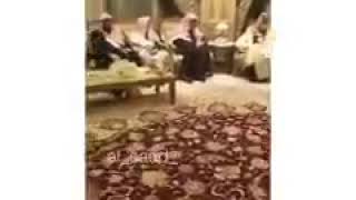 سمو ولي العهد في منزل الشيخ صالح آل الشيخ وبحضور سماحة المفتي والشيخ صالح الفوزان